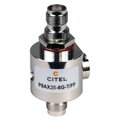 Citel Outdoor RF Protector, Dc-6.9 Ghz, Dc Pass, 90W, Imax 20Ka, F-F Tnc Connector P8AX25-6G-T/FF